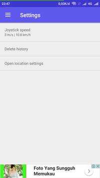 Fake GPS Location PRO screenshot 1
