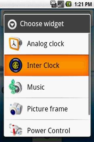 FC Inter Clock screenshot 2