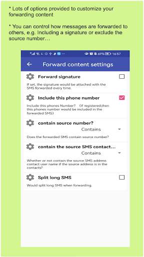 SMS Forwarder скриншот 6