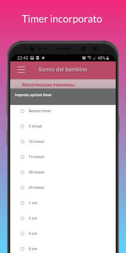 Rumori bianchi per neonati - sonno del bambino screenshot 3