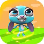 Bunny Hop Game, Jump Up Rabbit logo