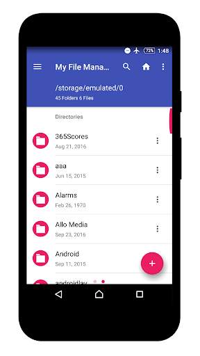 My File Manager 1 تصوير الشاشة