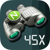 Binoculars 45x zoom Night capture 1.93