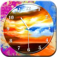 Art Clock Live Wallpaper