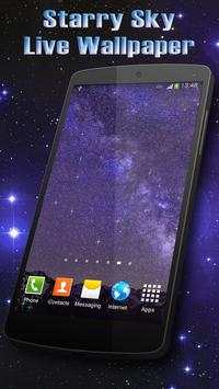 Starry Sky Live Wallpaper screenshot 1