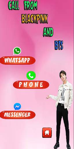 Bts and Blackpink Call NOW : Fake Call 2021 screenshot 3