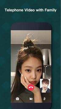 Black Pink Fake WhatsChat Messenger screenshot 2