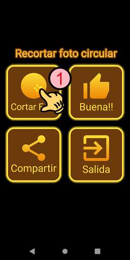Recortar foto circular screenshot 1