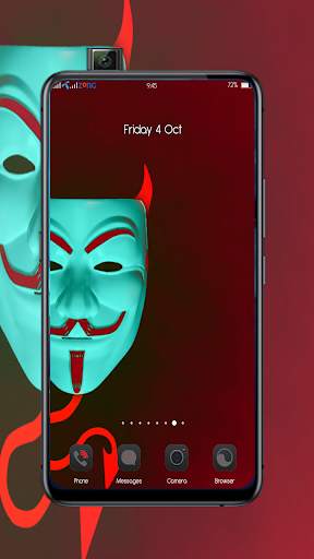 joker Anonymous Scary wallpaper & Background 2020 screenshot 4