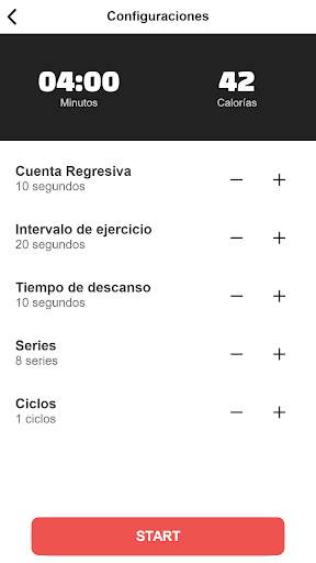 ‎Temporizador de Intervalos: Rutinas Tabata & HIIT screenshot 2
