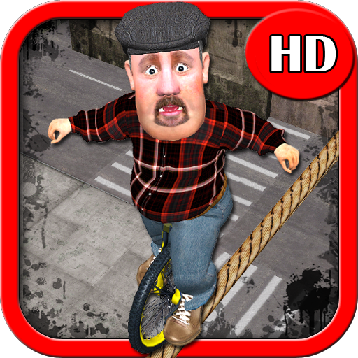 Tightrope Unicycle Master3D HD icon