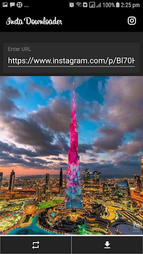 Photo and Video Downloader for Instagram screenshot 1
