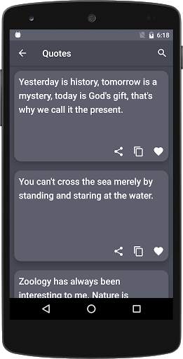 2018  Quote & Status screenshot 1