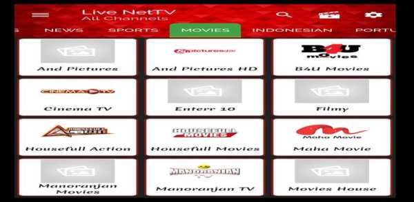 Advices Live NetTV every channel free screenshot 5