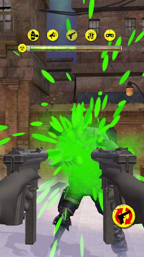 Talking Zombie Shooter Gun Fun screenshot 2