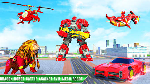 Lion robot game - multi robots screenshot 5