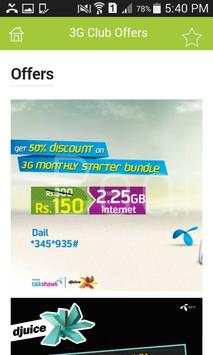 Club3G Packages & Wifi Devices screenshot 3