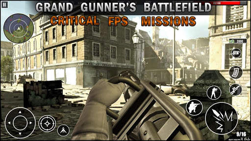 เกมปืนกล: เกมสงคราม- เกมยิง screenshot 2