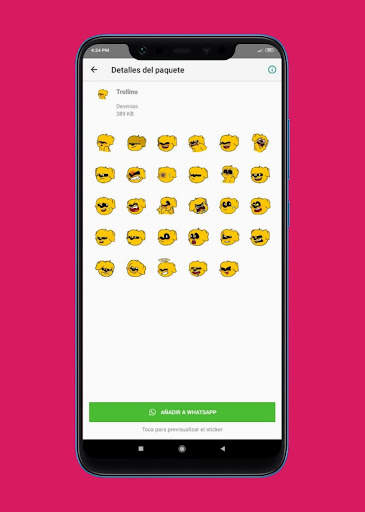 Sticker of the Compas for WhatsApp screenshot 4