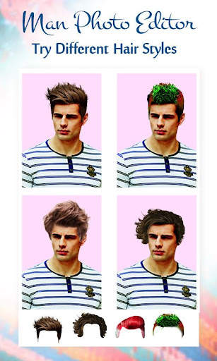 Man Photo Editor : Men makeover app, hair style screenshot 7
