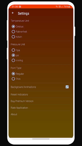 Outdoor Thermometer screenshot 6