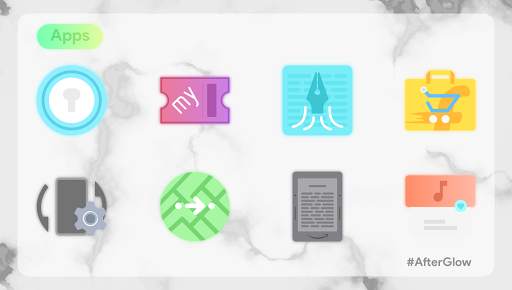 Afterglow Icons Free screenshot 8