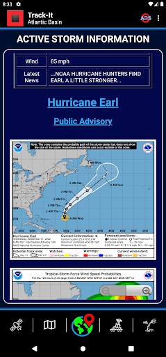 Track-It for Hurricanes скриншот 3