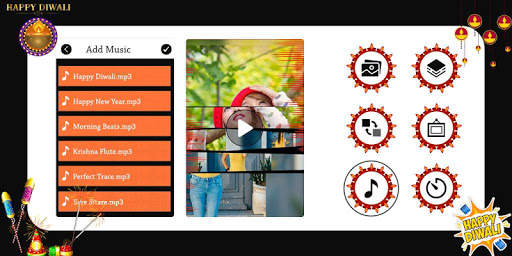 Happy Diwali Video Maker 2020 - Diwali Movie Maker 6 تصوير الشاشة