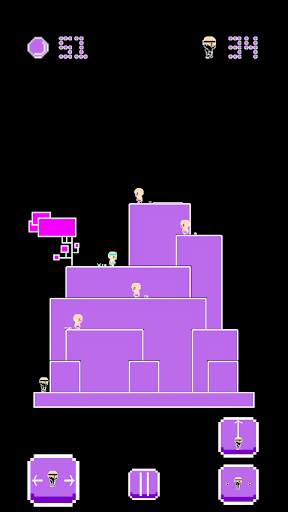Ninja Kunai - pixel retro platformer screenshot 3