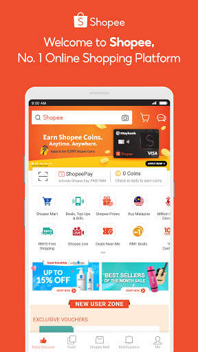 Shopee #1 Online Platform скриншот 1