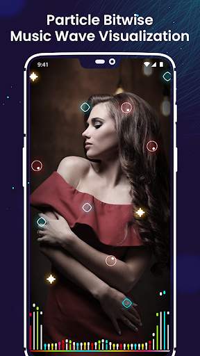 UV UnitedVideos - Music Bit Particle Video Status скриншот 1