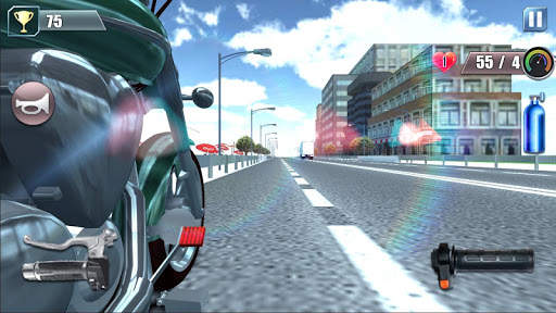 Motorcycle Traffic 3D screenshot 6