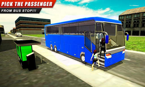 Taxi Bus Driving - Passenger Coach Driver 2019 screenshot 3
