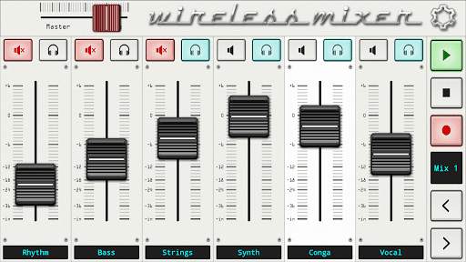 Wireless Mixer - MIDI screenshot 2
