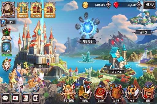WITH HEROES - IDLE RPG screenshot 12