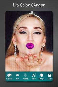 Lips Color Photo Editor screenshot 1