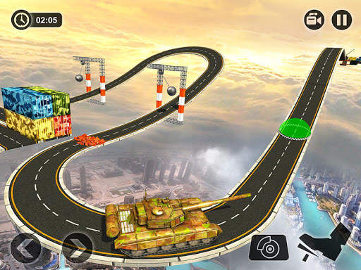 Impossible Army Tank Driving Simulator Tracks screenshot 8