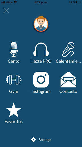 Entrenador Vocal - Clases de canto screenshot 1