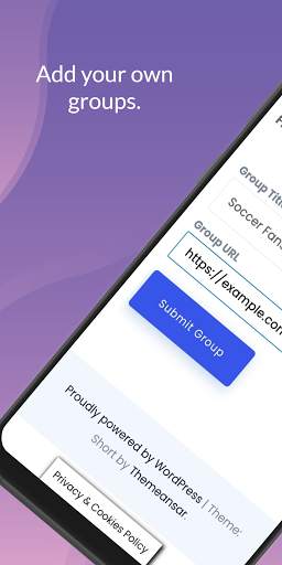 18  Group Empire - Find new Groups for Social screenshot 3