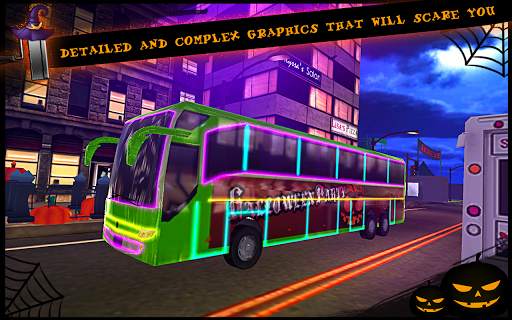 Halloween Bus Kota Simulator screenshot 7