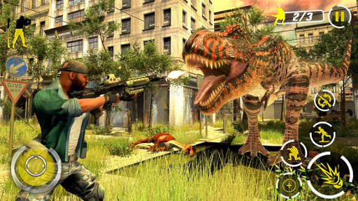 Dinosaur Hunting Simulator Jurassic Dino Attack screenshot 2