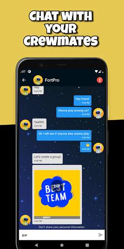 AmongFriends - Friends for Among Us Chat screenshot 1