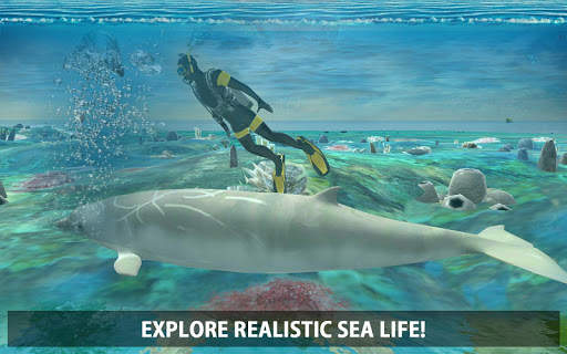Shark Attack Spear Fishing 3D screenshot 16