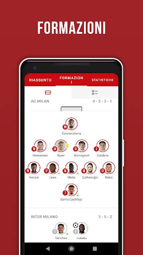 Rossoneri Live — App del Milan screenshot 7