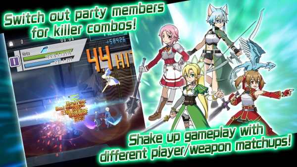 SWORD ART ONLINE Memory Defrag screenshot 2