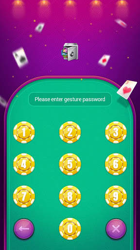 AppLock Theme Poker screenshot 2