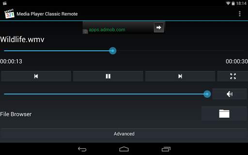 Media Player Classic Remote screenshot 10