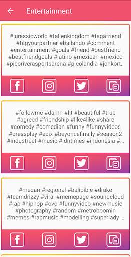 Tags for Instagram - #tags for get more likes screenshot 21