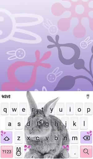 Cute Bunny Wallpaper Theme screenshot 2