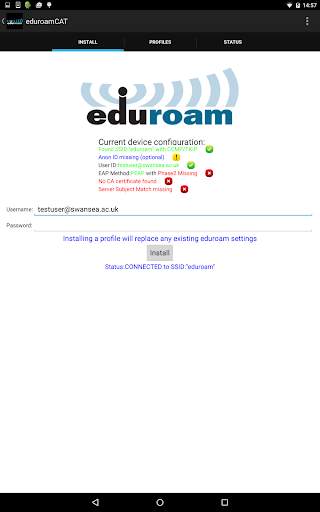 eduroam CAT скриншот 5